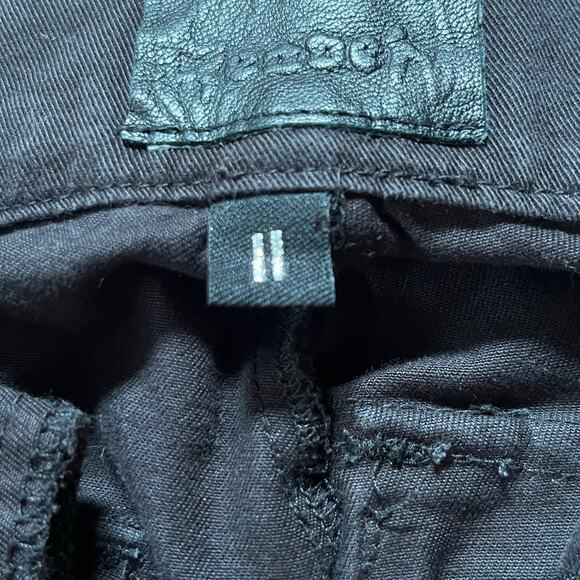 RARE Reaven Jet Black Multi Pocket Cargo Pants Streetwear Mens Size Medium (111) - Picture 5 of 8